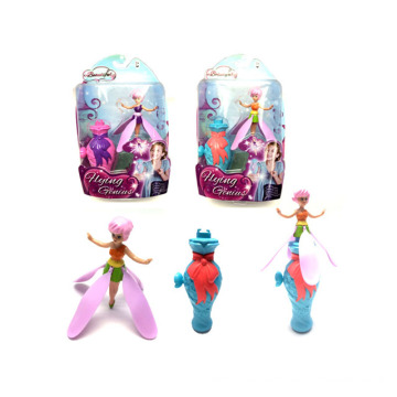 Plastic Girl Toys Fashion Doll Pull Line Flying Doll (H1308062)